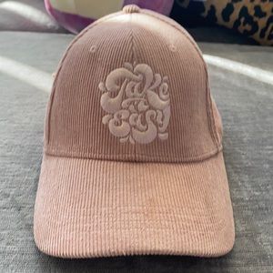 Pink ball cap